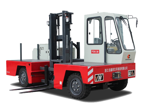 sideloader forklift truck